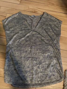 H&M Heathered Gray V-Neck Tank